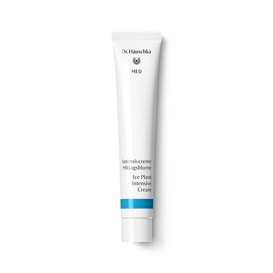 Dr. Hauschka MED Ice Plant Intensive Cream: stabilises areas of very dry, itchy skin, also in the case of atopic dermatitis Atopic dermatitis skin care: Dr. Hauschka MED Ice Plant Intensive Cream