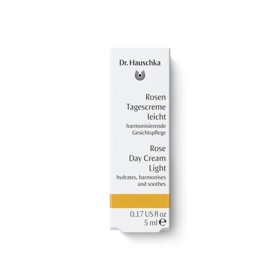 Dr. Hauschka Rose Day Cream Light 5 ml uzorak veličina krema za lice s ružom