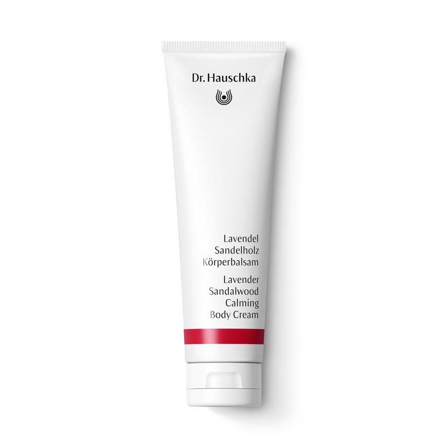 Umiruje i uravnotežuje: Dr. Hauschka Lavender Sandalwood Calming Body Cream. 100% certificirana prirodna kozmetika Lavanda Sandalovina Umirujuća Krema za Tijelo - Dr. Hauschka prirodna kozmetika