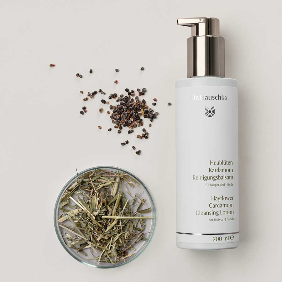Dr. Hauschka Hayflower Cardamom Cleansing Lotion: for body and hands Dr. Hauschka Hayflower Cardamom Cleansing Lotion