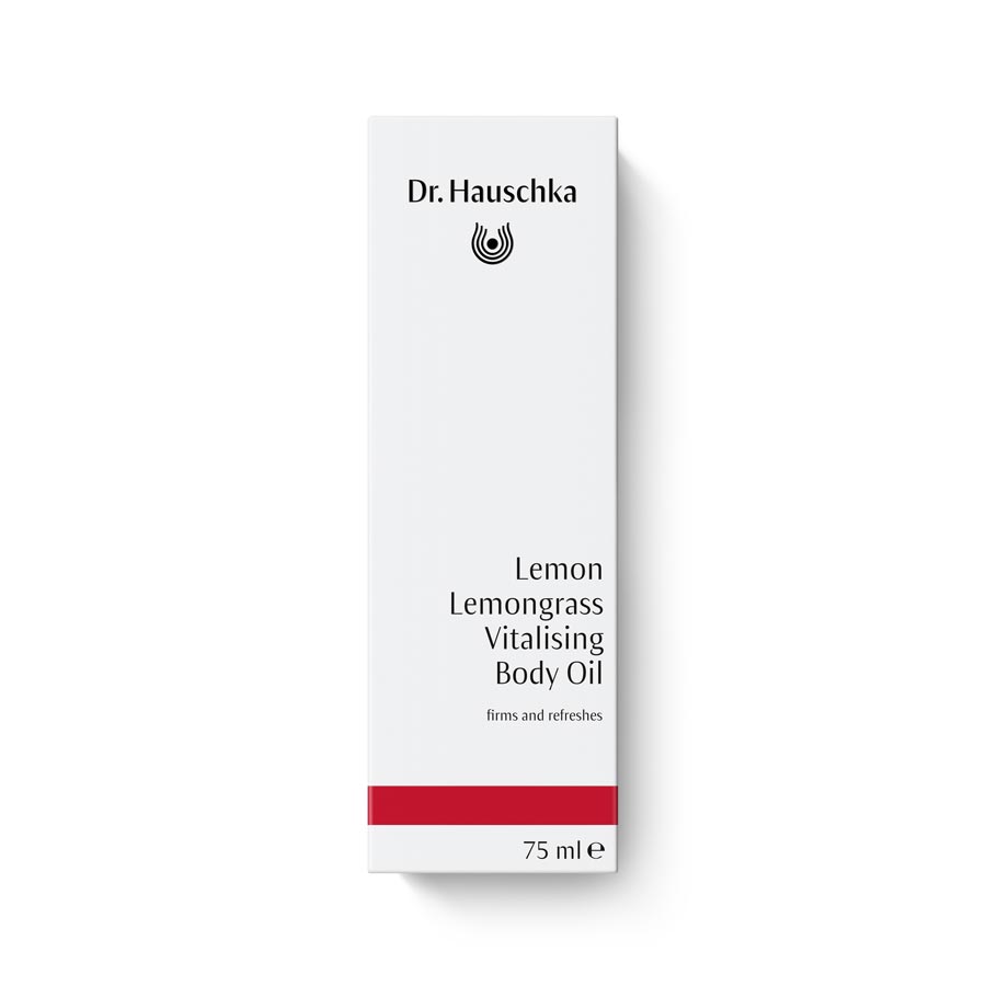 Dr. Hauschka Lemon Lemongrass Vitalising Body Oil: firms even cellulite-affected areas