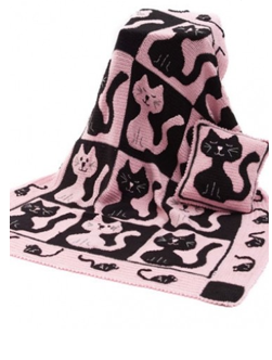 Cat and Mouse Blanket