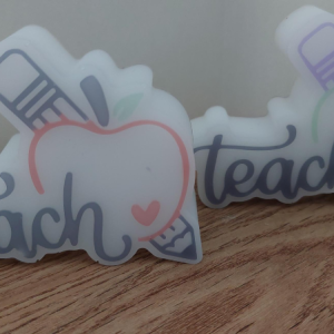 Teacher Sign with Apple