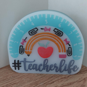 Teachers Rainbow Plaque