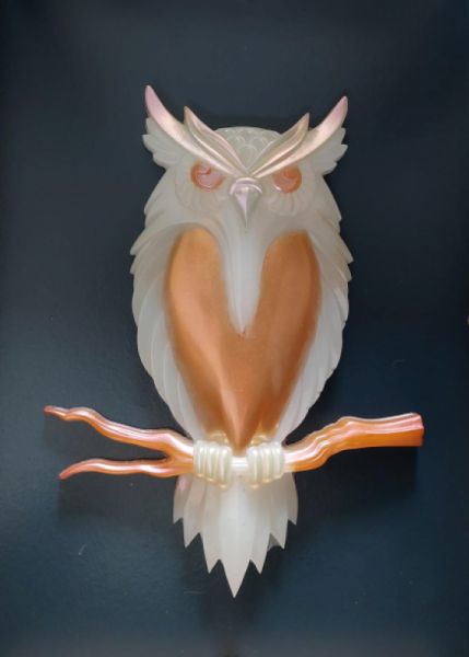 Owl Wall Figurine