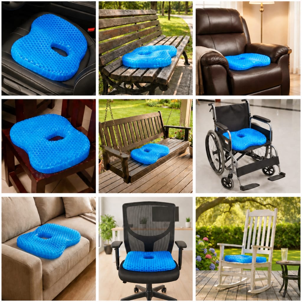 CoolFlow cushion in use