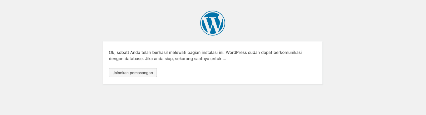 Install Wordpress di localhost