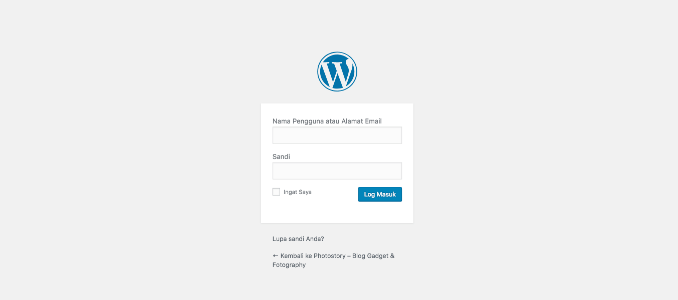 Install Wordpress di localhost