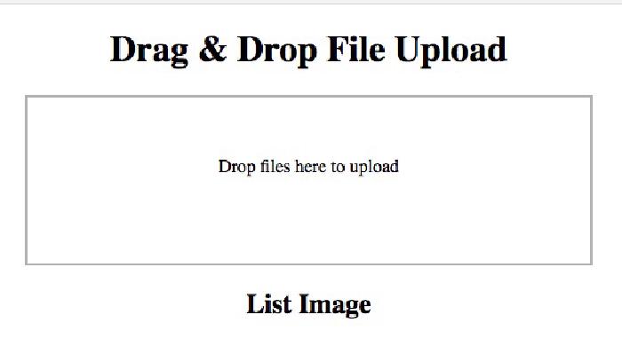 Tutorial PHP – Drag & Drop Upload Gambar Dengan PHP dan Dropzone Js