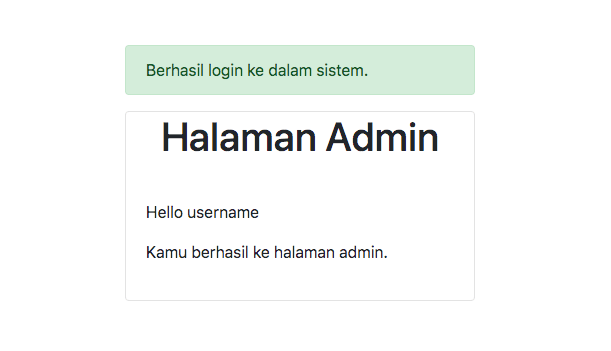 Cara membuat login dan logout sederhana dalam PHP