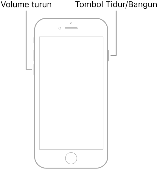 Cara restart iPhone 7