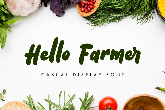 Font gratis untuk logo makanan