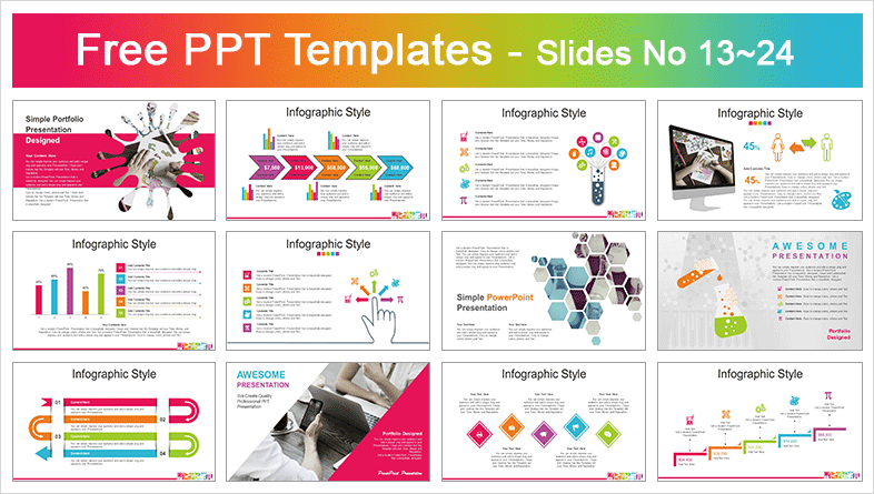 Template ppt Aestetic dan Keren