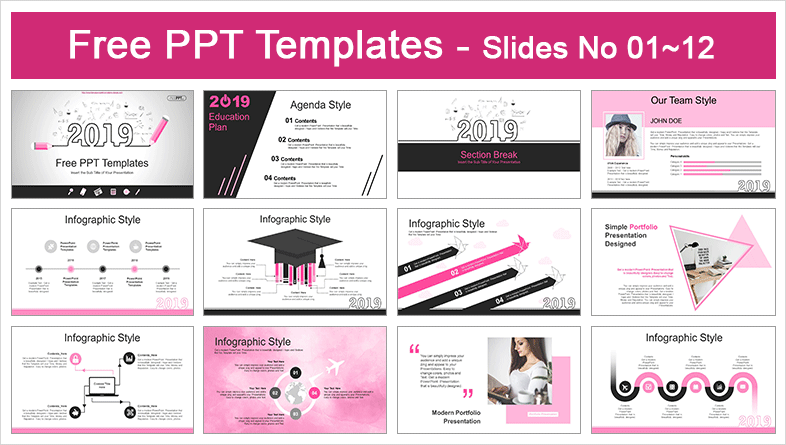 Template ppt Aestetic dan Keren