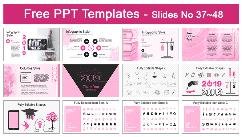 Template ppt Aestetic dan Keren