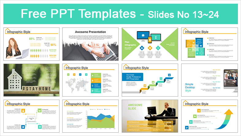 Template ppt Aestetic dan Keren