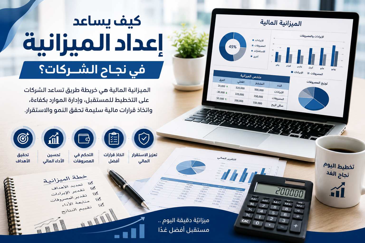 كيف يساعد إعداد الميزانية في نجاح الشركات؟