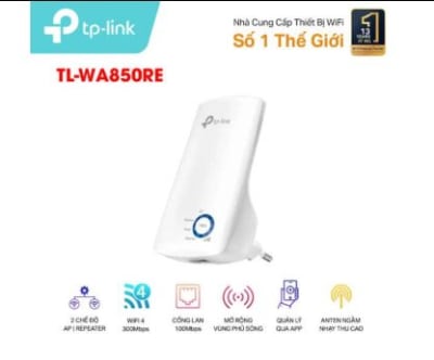 Bộ mở rộng sóng WiFi 300Mbps TP-LINK TL-WA850RE