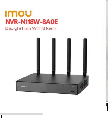 Đầu ghi hình imou wifi 18 kênh NVR-N118W-SA0E