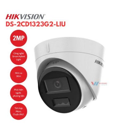 Camera IP 2MP tháp pháo Hikvision DS-2CD1323G2-LIU