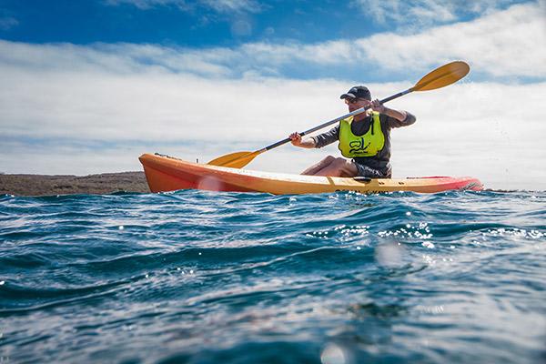 Origin's 15-Day Itinerary 'A+B' Day Twelve - Kayaking in the Galapagos.