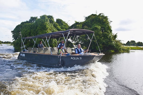 Aqua Mekong's 5-Day Mekong Explorer Downstream Day Four - Excursion by Speedboat