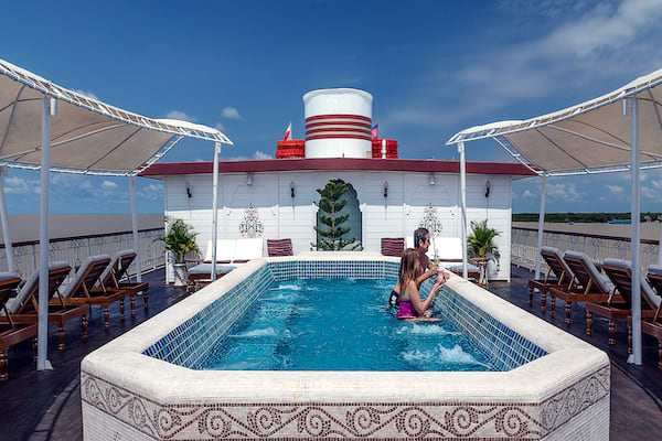 Jahan's Serenity Cruise Downstream Day Three - Pool & Sundeck