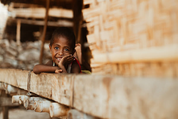 Aqua Blu's 13-Day Flores to Spice Island - Day Three - Village Children