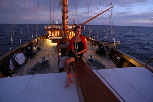 Lamima's 8-Day Raja Ampat - Day Four - Evening On Board