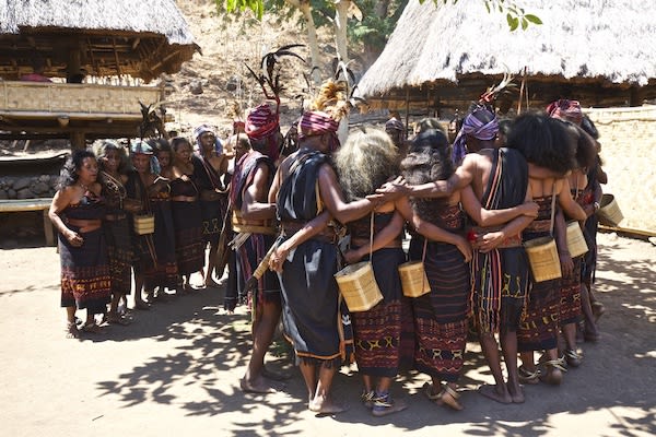 Senja's 12-Day Raja Ampat - Day Five - Local Alor Villagers Dancing
