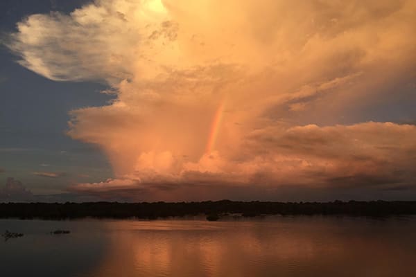 Amazon Dream's 6-Day Manaus Cruise Itinerary Day Two - Sunset.