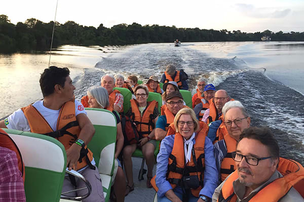 Amazon Dream's 6-Day Manaus Cruise Itinerary Day Three - Skiff Exploration of the Rio Negro.
