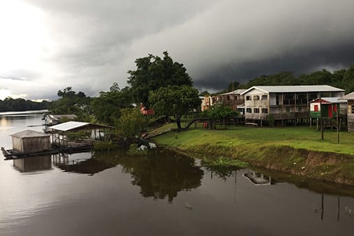 Amazon Dream's 10-Day Amazon & Tapajos Rivers Cruise Itinerary Day Four - Floating Houses.