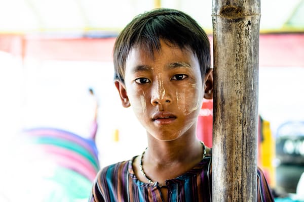 Sanctuary Ananda's 12-Day Mandalay to Yangon - Day Five - Local Myanmar Boy