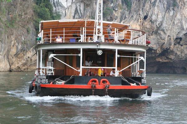 RV River Kwai's 7-Day Cruise - Day Three - Front View Cruising 