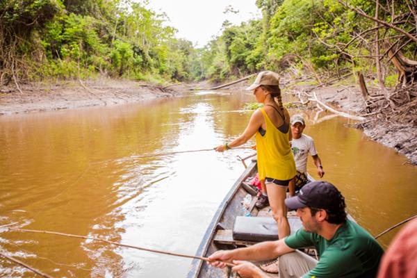 Treehouse Lodge's 4-Day Itinerary Day Two - Piranha Fishing.