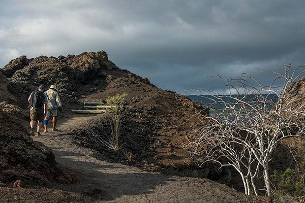 Seaman Journey’s 15-Day F2 Itinerary Day Seven - Walking along Isabela Island. 