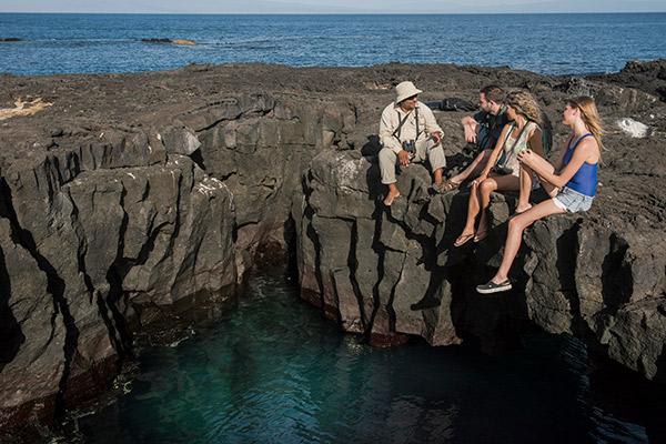 Galapagos Sea Star’s 11-Day C+A Itinerary Day Five - Santiago Island.