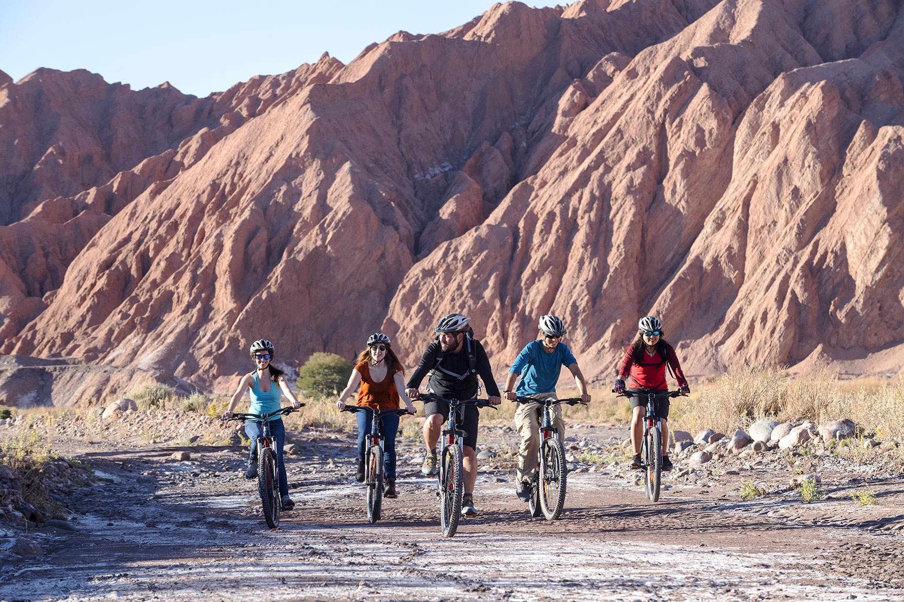 Tierra Atacama's 6-Day All Inclusive Program Day Six - Biking Excursion. 