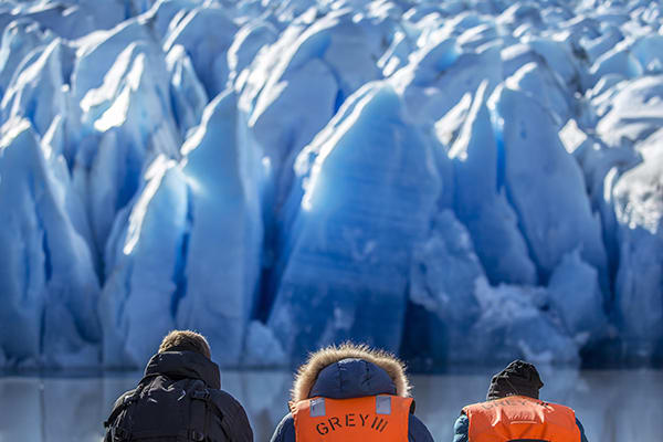 Tierra Patagonia's 7-Day All Inclusive Program Day Six - Sailing to a Glacier.