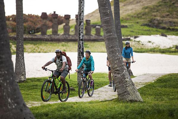 Explora Rapa Nui's 4-Day Essential Easter Island Itinerary Day Four - Biking Excursion. 