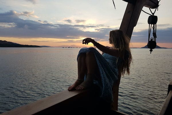 Nataraja's 8-Day Komodo Islands - Day 7 - Relaxing at Sunset
