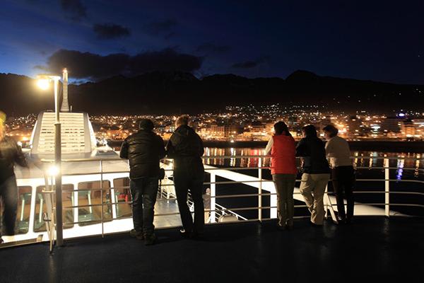 Ventus' 9-Day Darwin's Route Itinerary A Day One - Embarkation from Ushuaia.