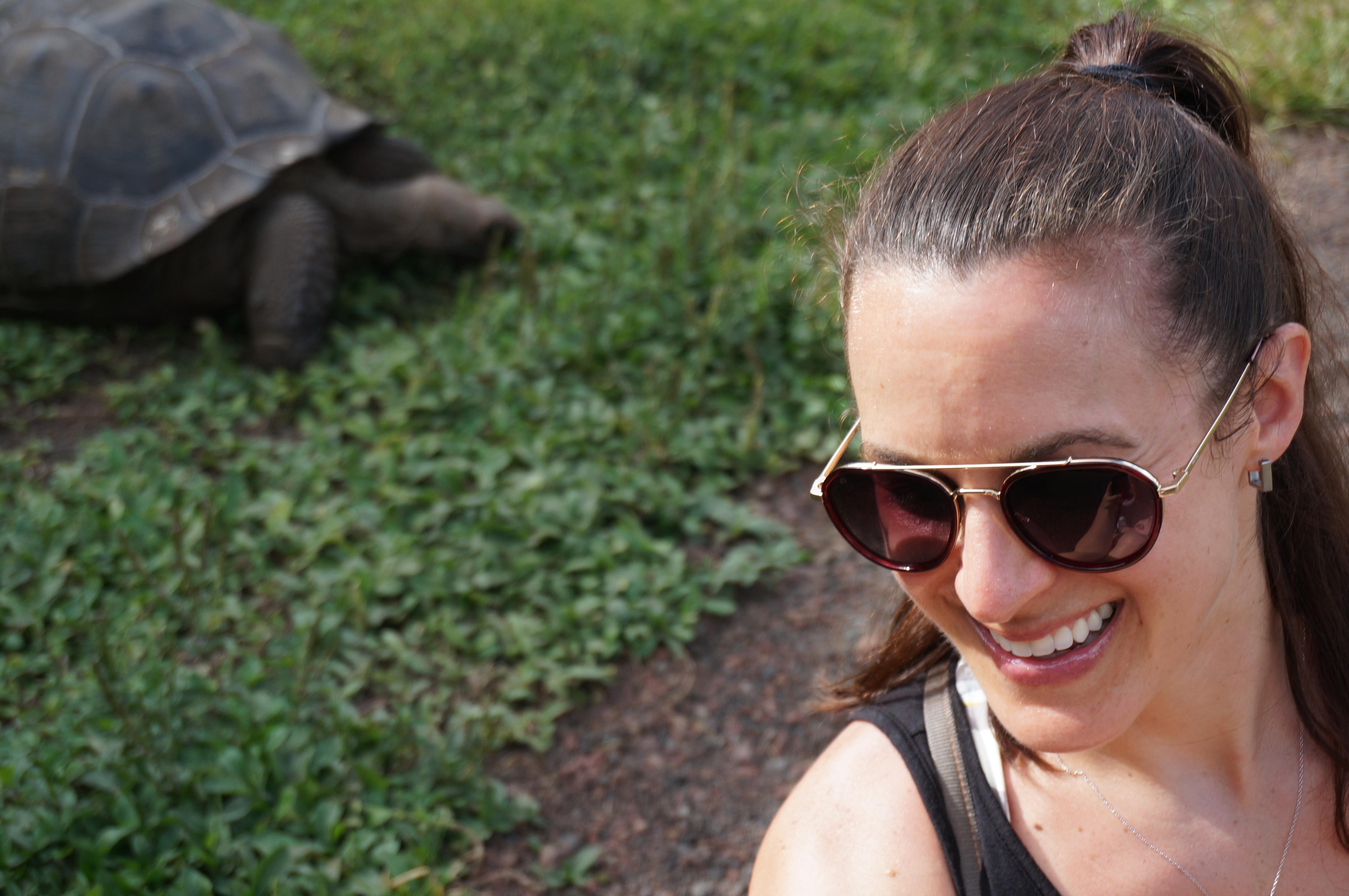 Montemar Eco Luxury Villas 8-Day Itinerary Day One - Galapagos Giant Turtle.