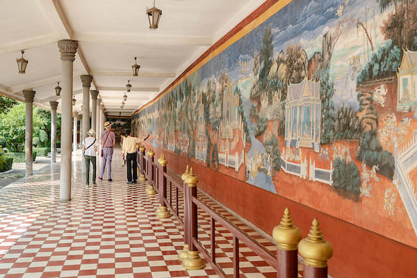 Aqua Mekong's 8-Day Mekong Expedition Downstream Day 8 - Phnom Penh National Library