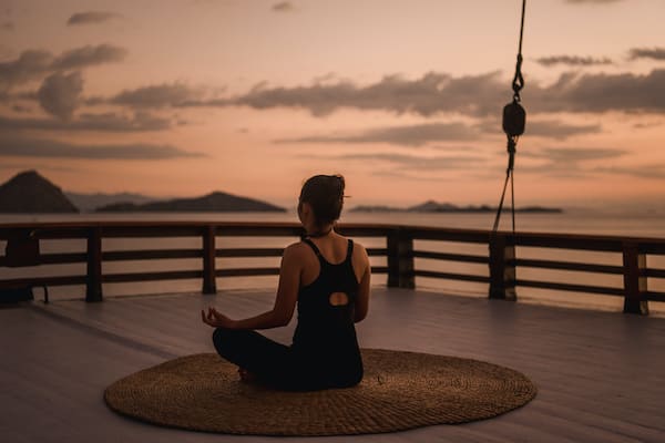 Phinisi Malayeka's 3 Day Komodo National Park - Day 3 - Early Morning Yoga