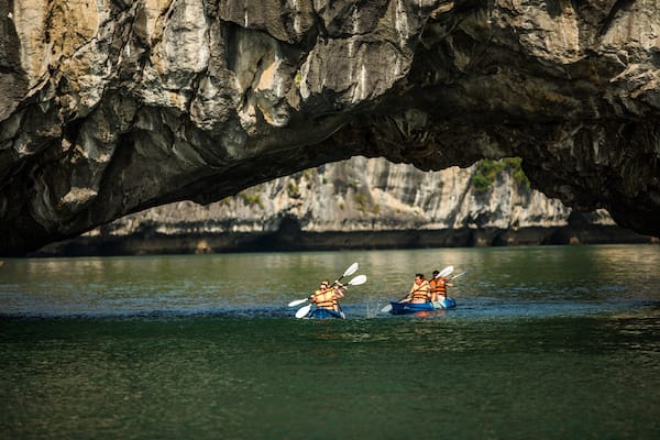Bhaya Legend II's 3-Day Discovery of Halong Bay - Day 3 - Kayaking