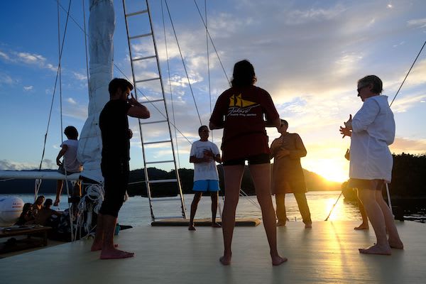 The Jakare's Banda Sea & South Raja Ampat - Day 12 - Early Morning on Sundeck