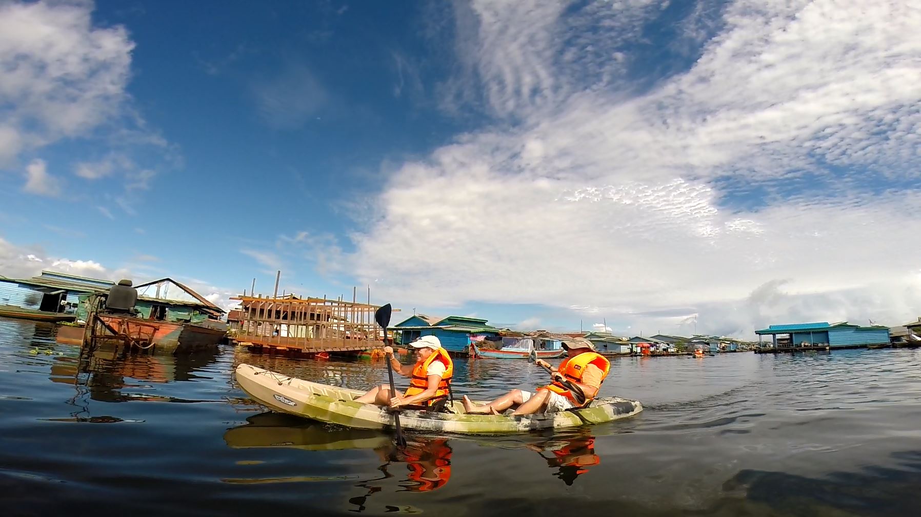 Aqua Mekong's 4-Day Mekong Discovery Upstream Day Three - Kayaking