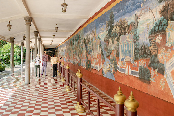 Aqua Mekong's 8-Day Mekong Expedition Downstream Day Eight - Phnom Penh National Library